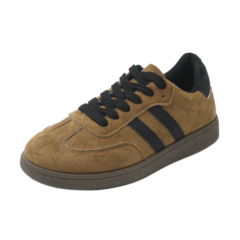 Women Sneakers Fashion Colours Lace-up Vulcanized Shoe Spring Autumn Outdoor Footwear.