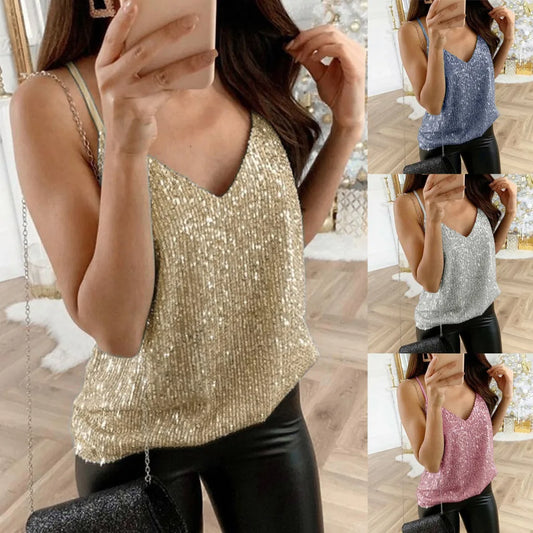 Tank Top  Sexy Low Cut V Neck Camisole Top.  S-5XL