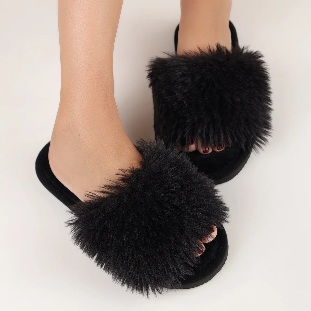 Women's Plush Anti slip Durable Fashion Sandals