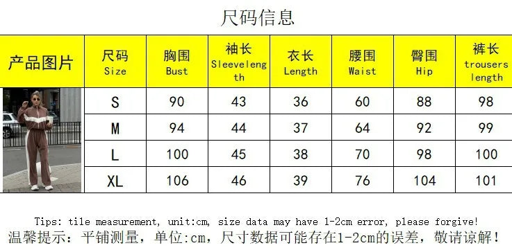 Women Autumn and Winter New Hoodie+pants Two-piece Set Fashionable Casual Sports Set .   S-XL