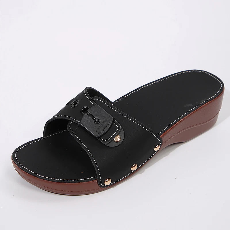 European Style Women's Block Heel Sandals