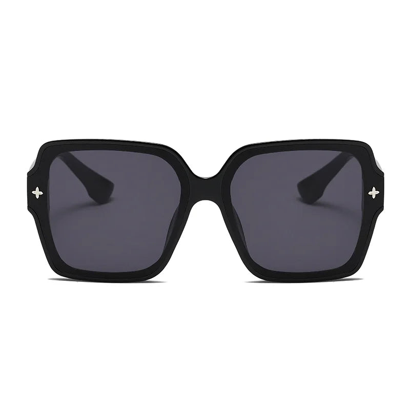 Luxury Women's New Retro UV Protection UV-400 Large Frame Glasses