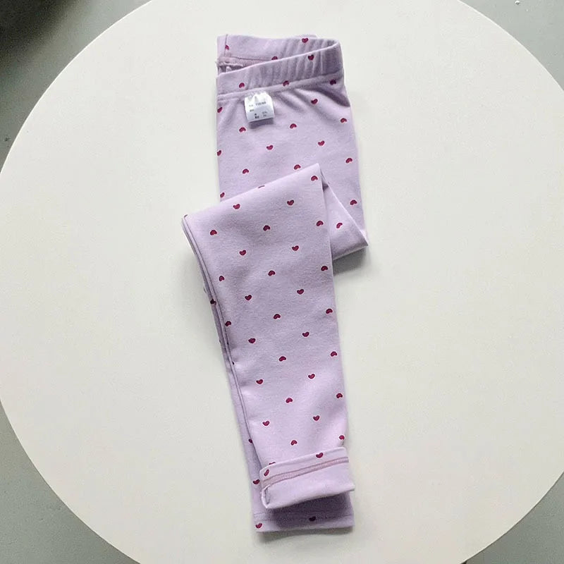 Girls Legging Autumn Winter Pants For Kids Thick Cotton Elastic Children Pants Versatile Slim Toddler Tights Baby Teen Clothing