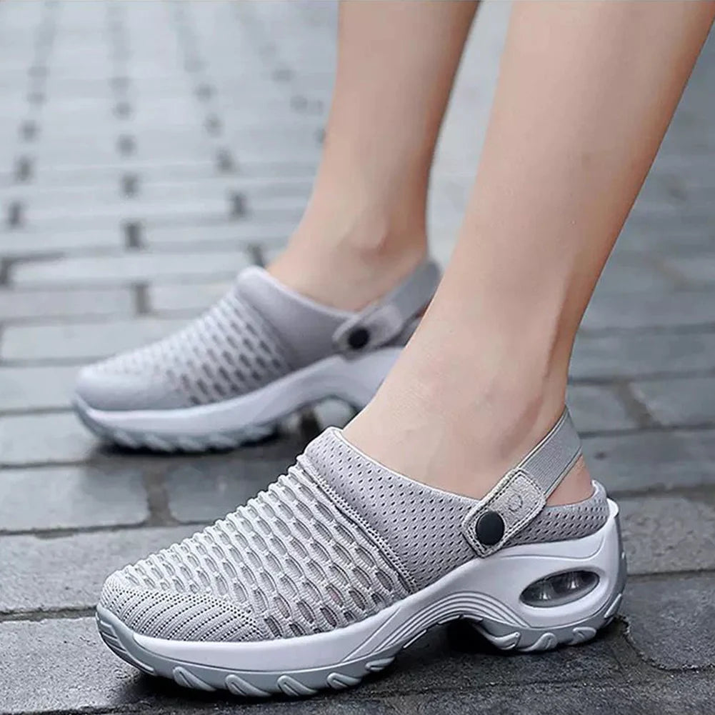 Womens's Orthopedic Clog Arch Support Walking Shoes Breathable Outdoor Shoe.