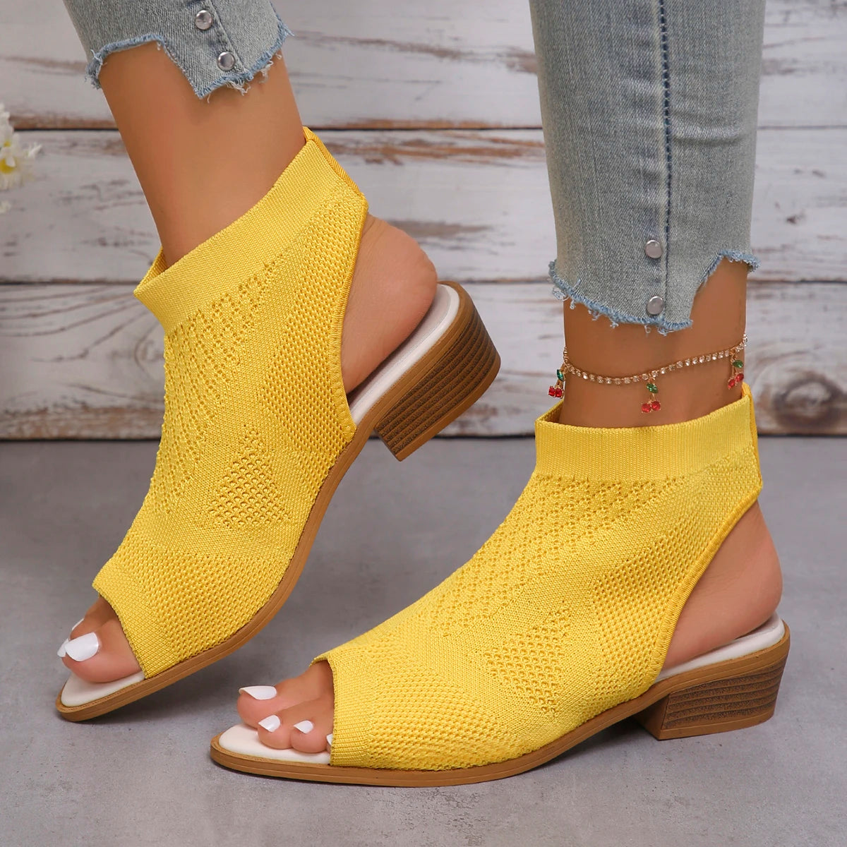 Women Sandals New Summer Fashion Casual Comfortable Sandals Open Toe Lightweight Outdoor Sandals