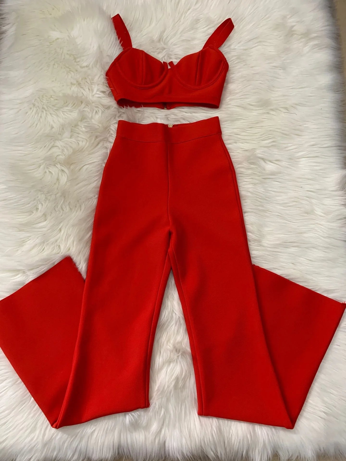 High Quality Ladies Two Piece Sexy Fashion Outfit