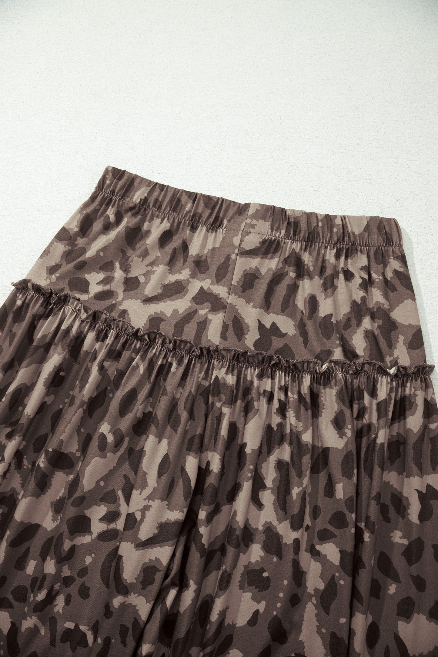 Camo Print Wide Leg Pants Women S–XL