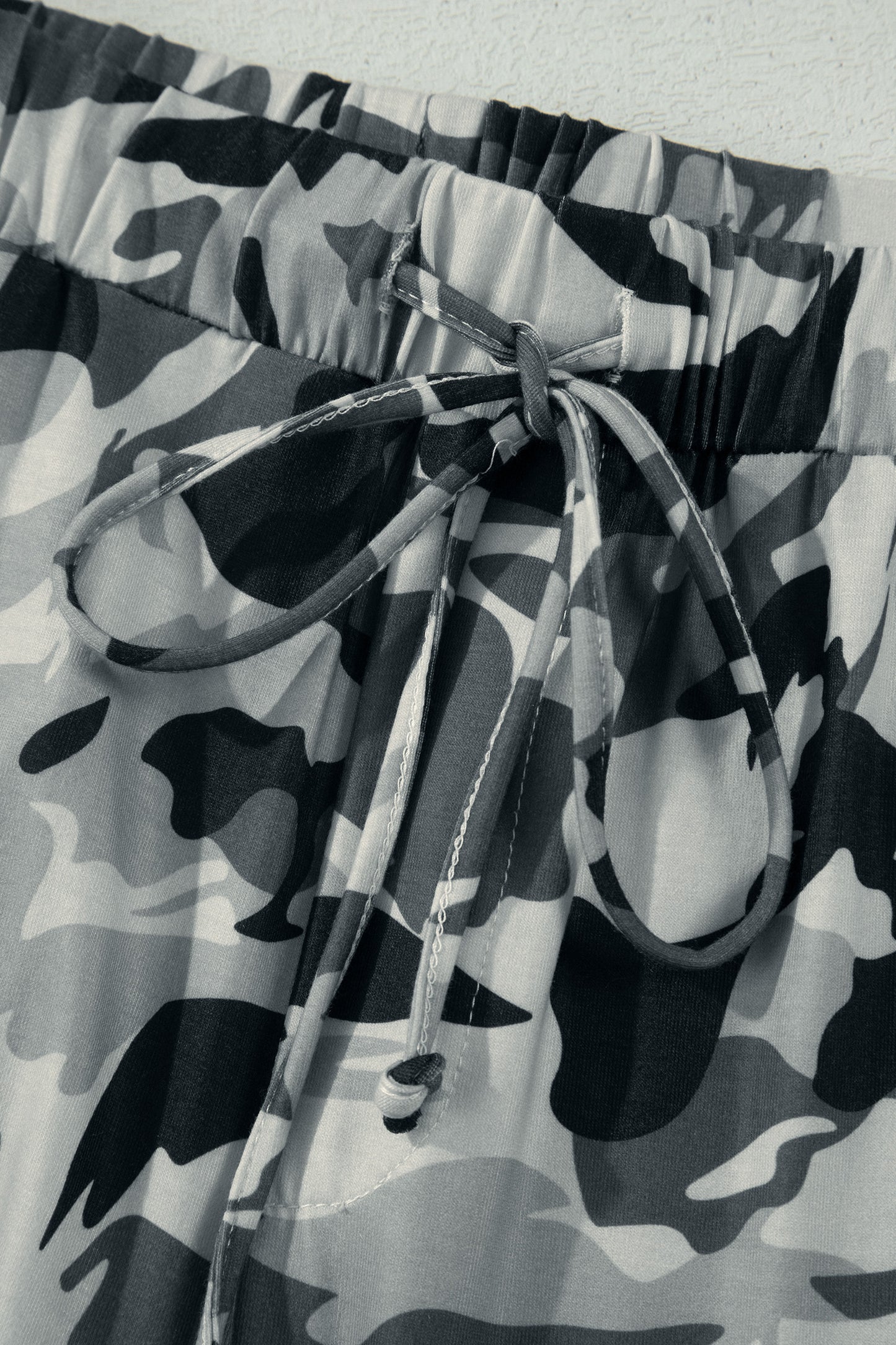Camo Wide Leg Pants Women S–XL