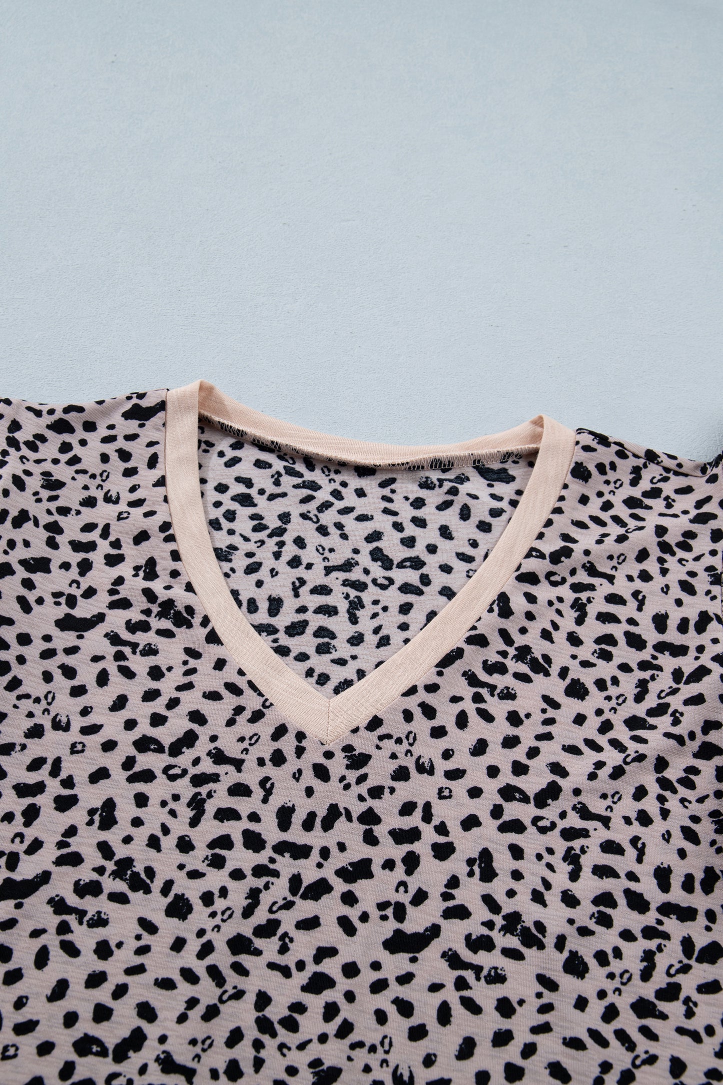 Leopard Print Ruffle Blouse Women S–XL