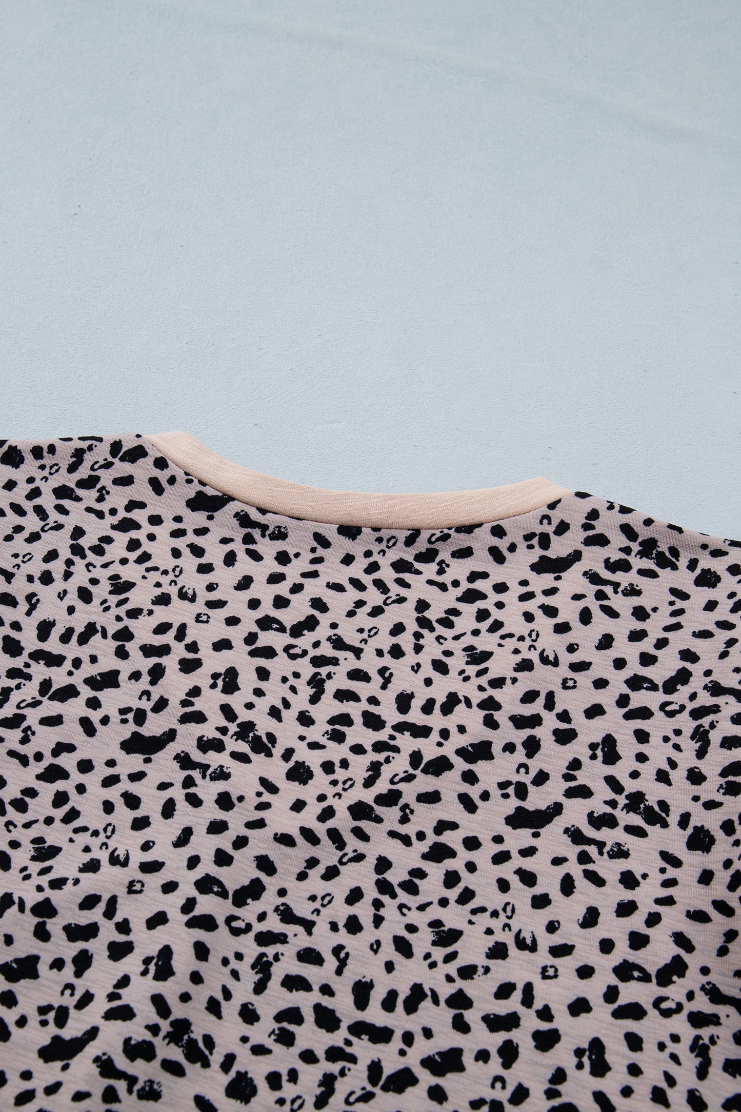 Leopard Print Ruffle Blouse Women S–XL