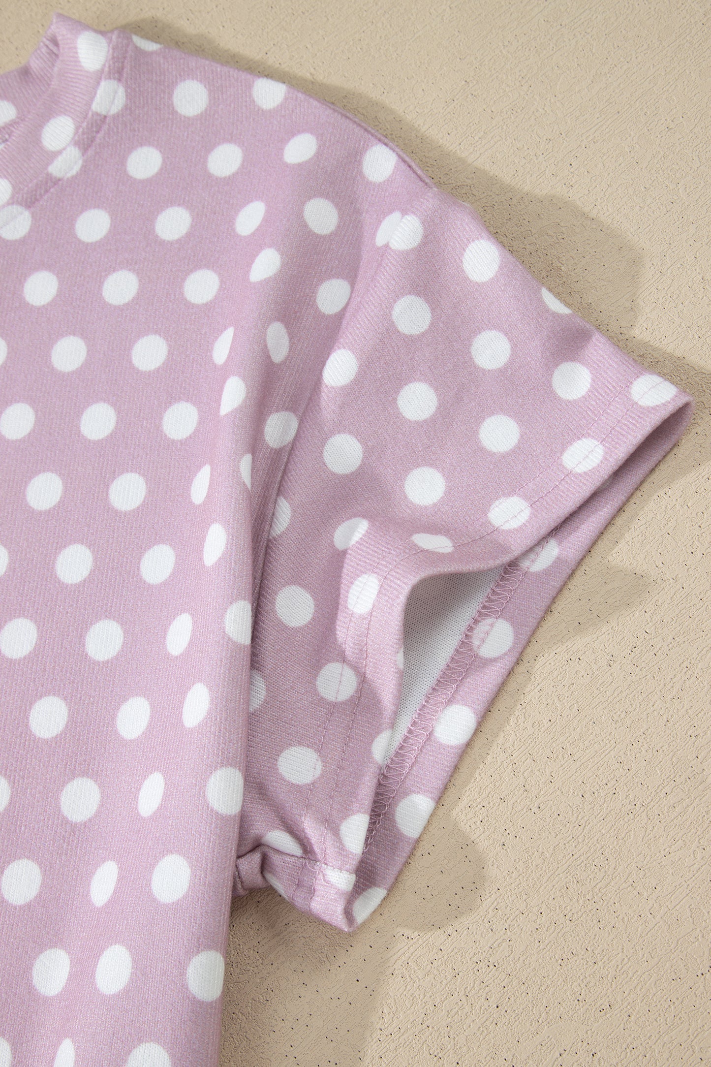 Polka Dot Print Short Set – Women S–2XL