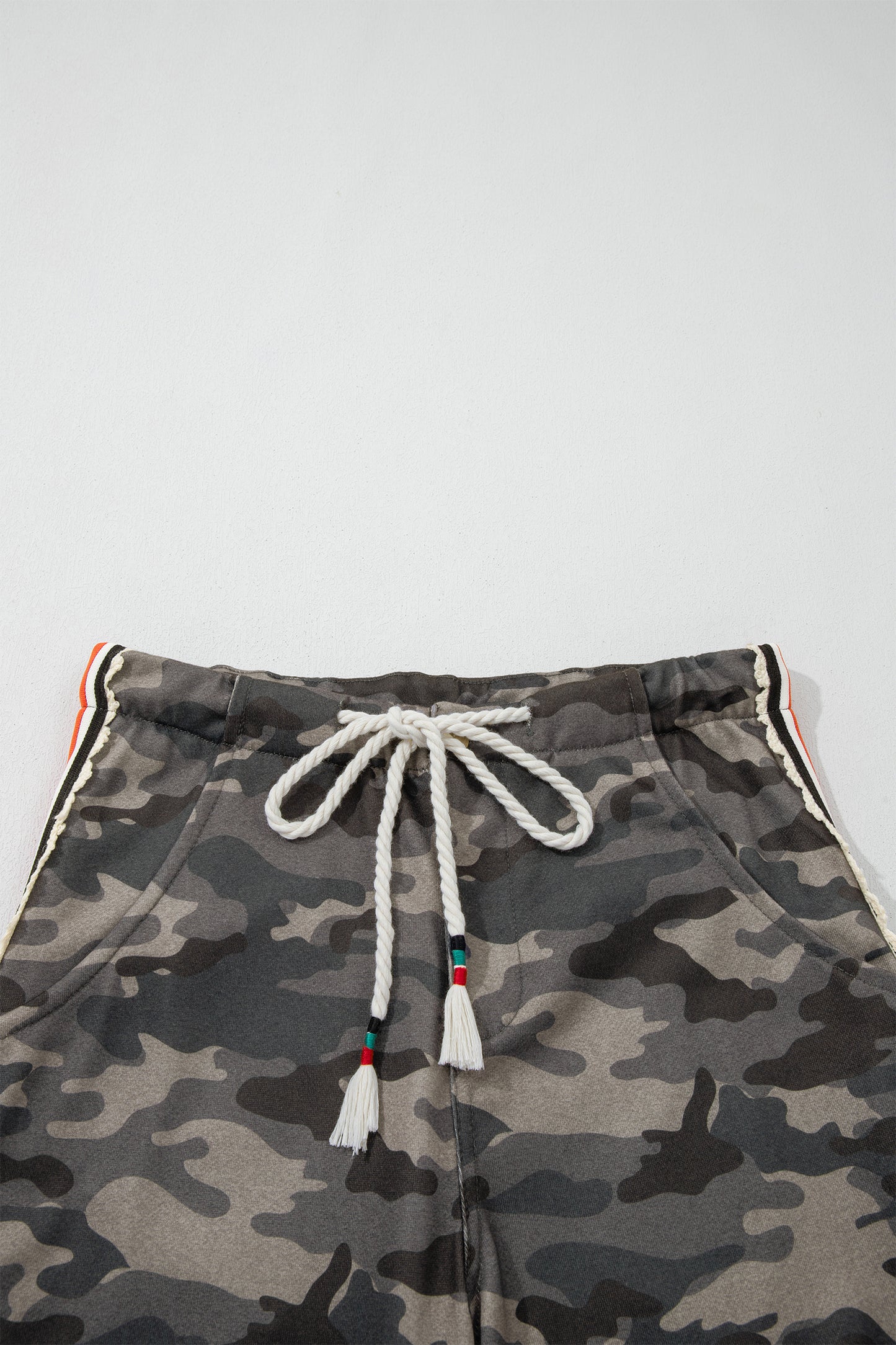 Camo Print Joggers with Side Stripe Detail – Women S–XL