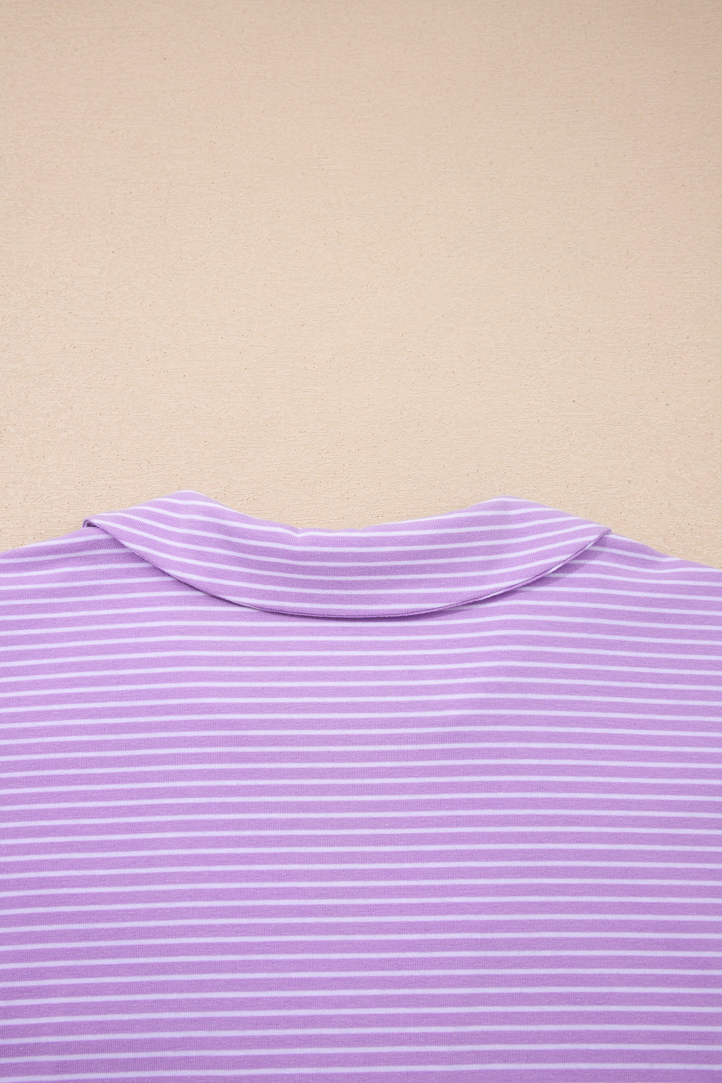 Striped Polo Shirt & Shorts Set Women S–2XL