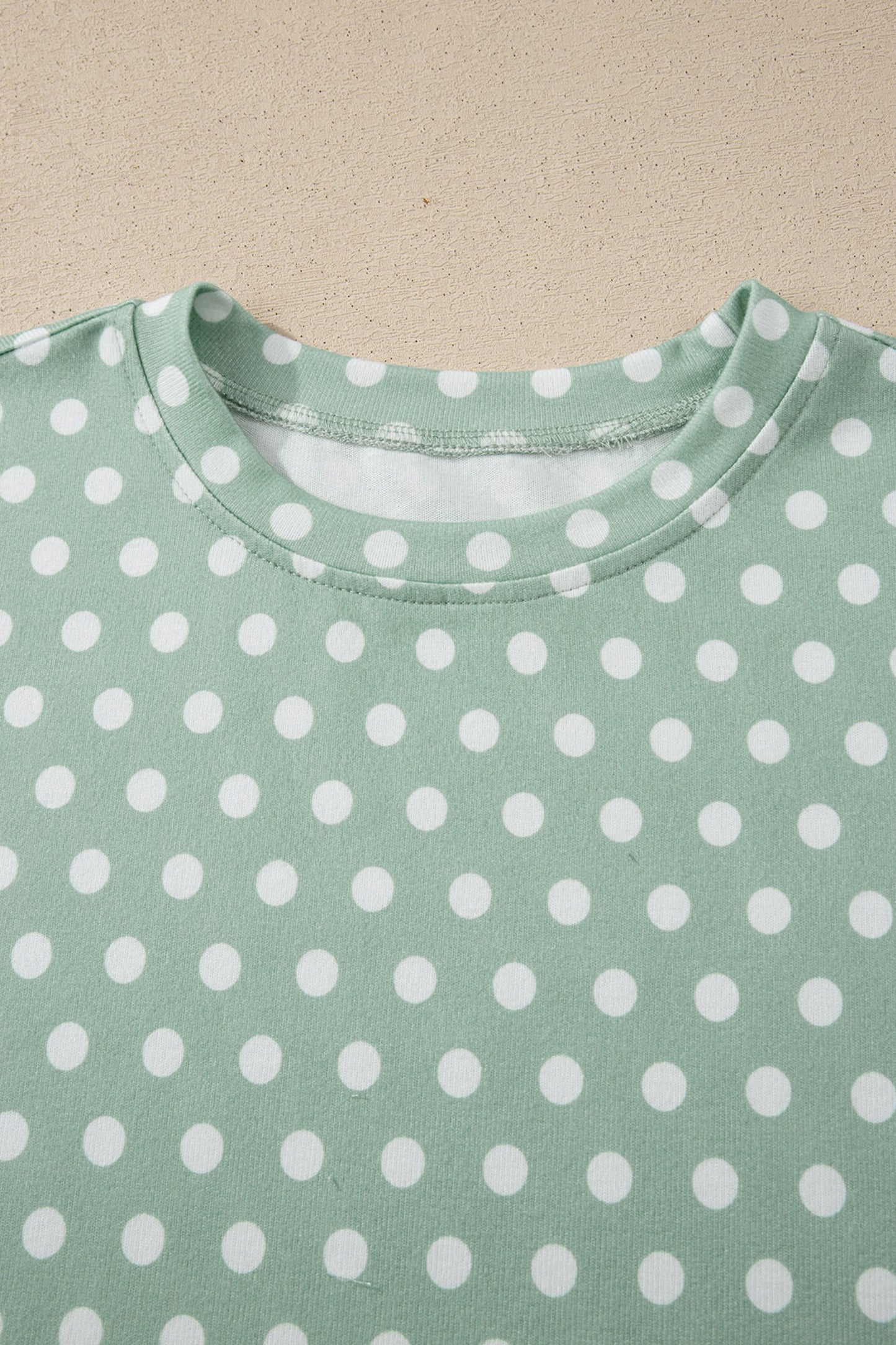 Polka Dot Print Short Set – Women S–2XL