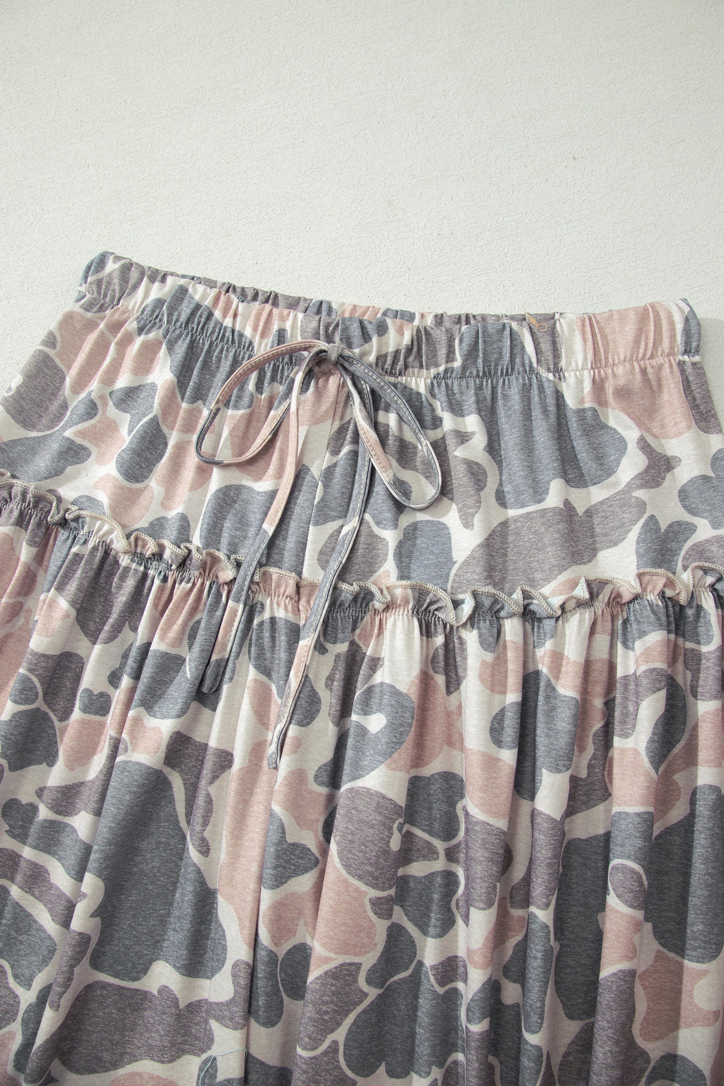 Camo Print Wide Leg Pants Women S–XL
