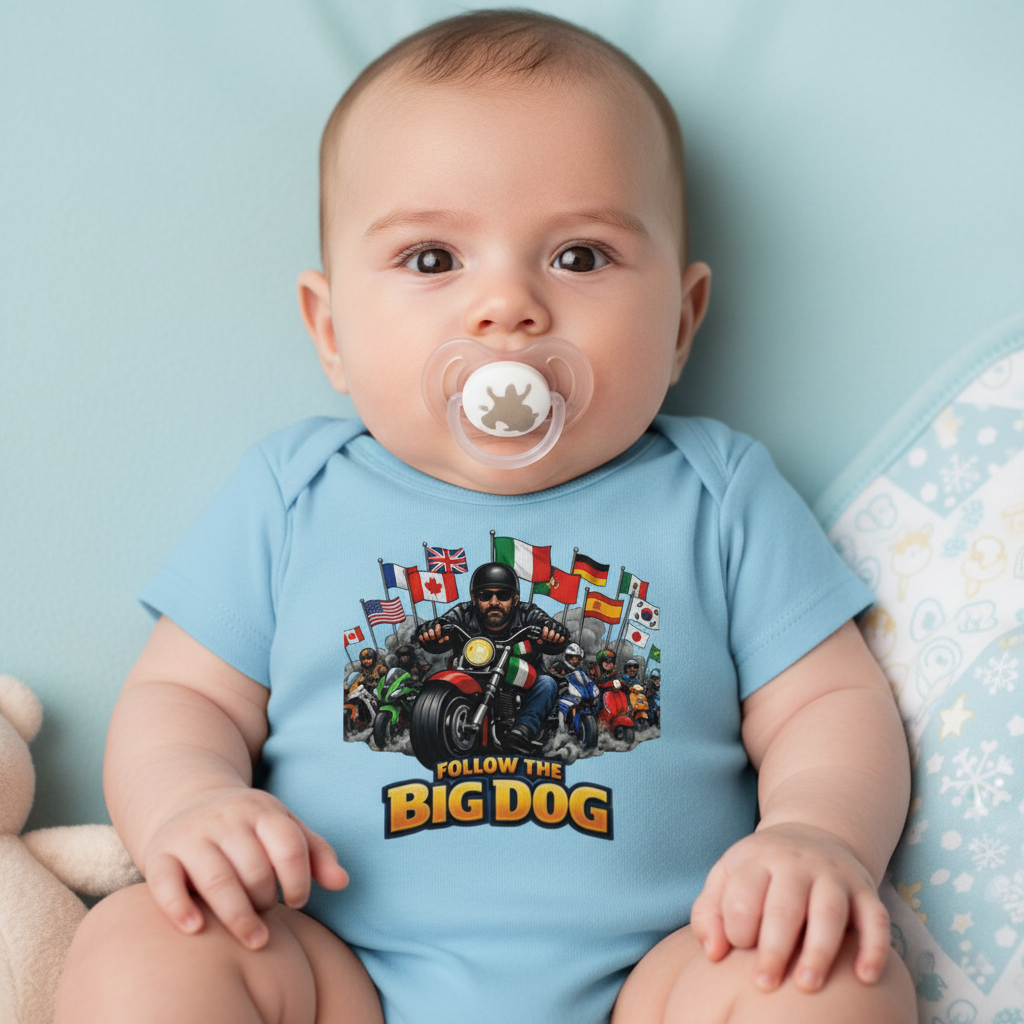 Baby Blue Onesie Soother