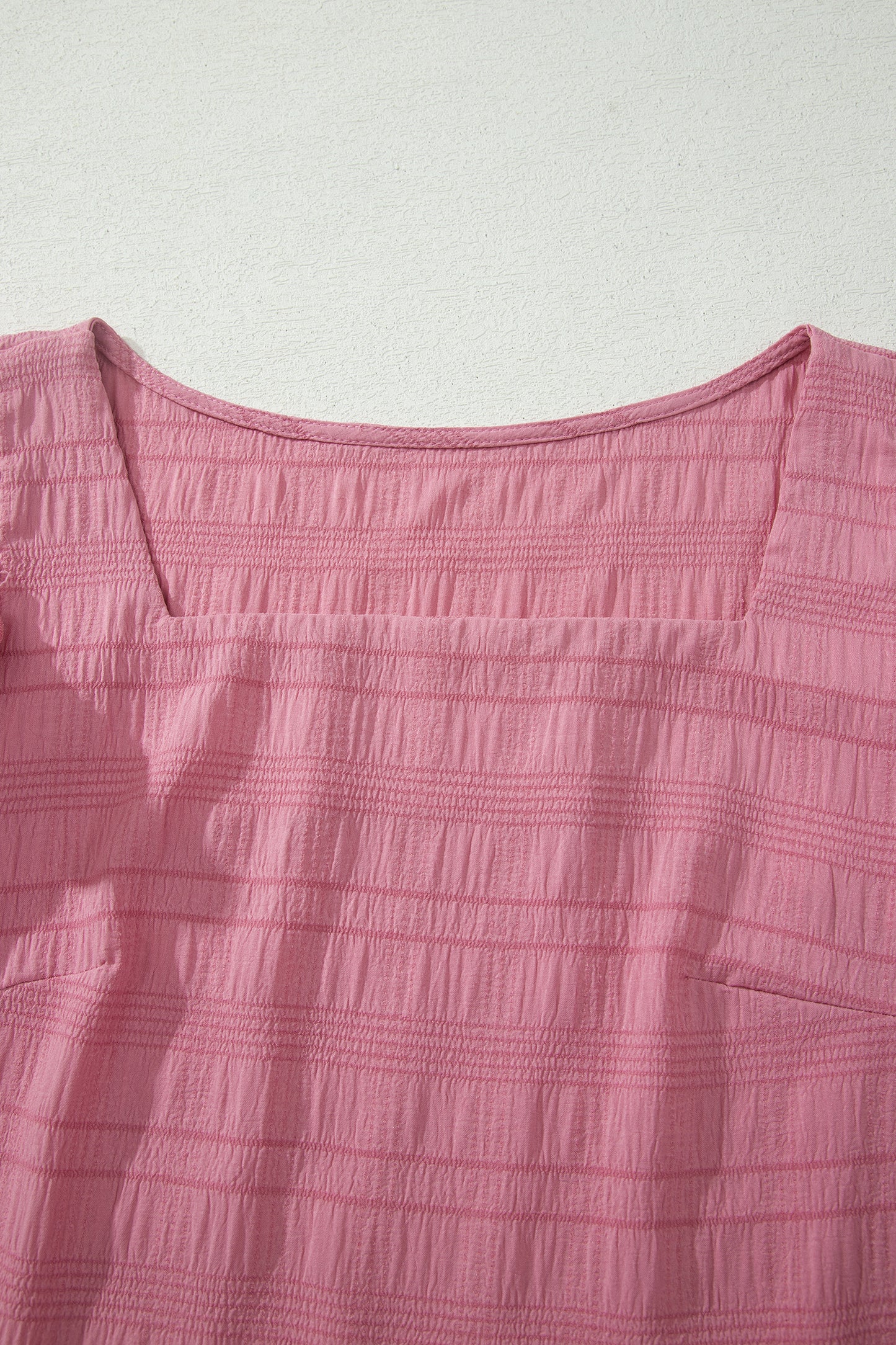Square Neck Top and High Waist Shorts Set Women S–XL