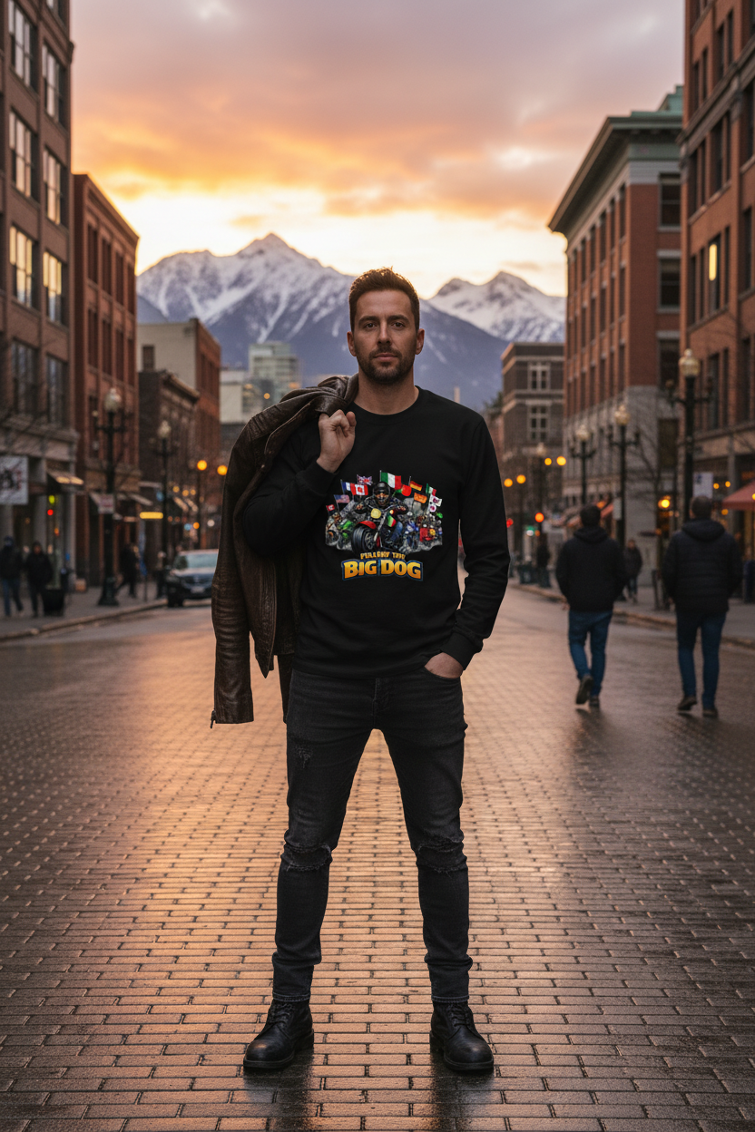 Black Long Sleeve Vancouver