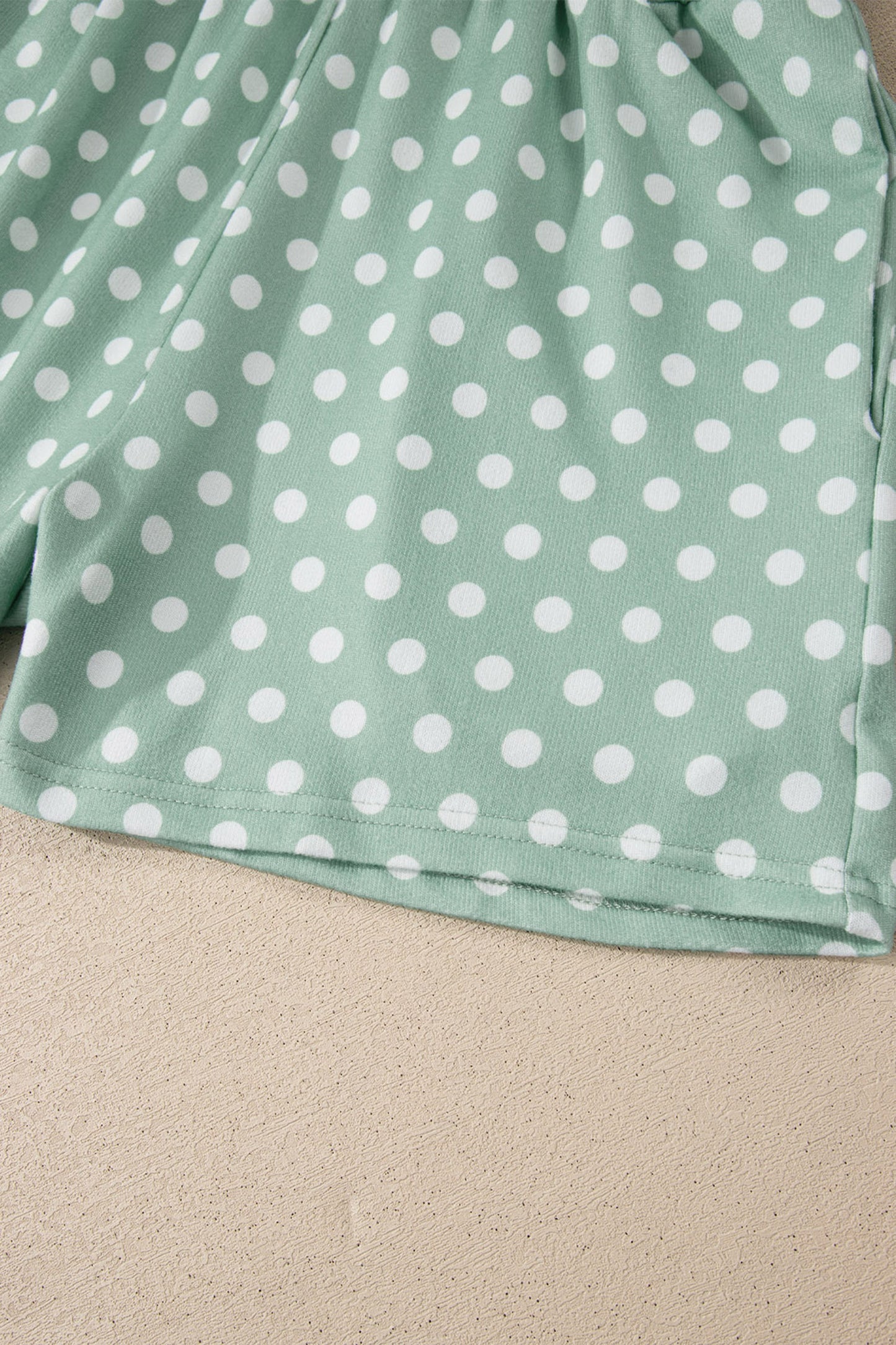 Polka Dot Print Short Set – Women S–2XL