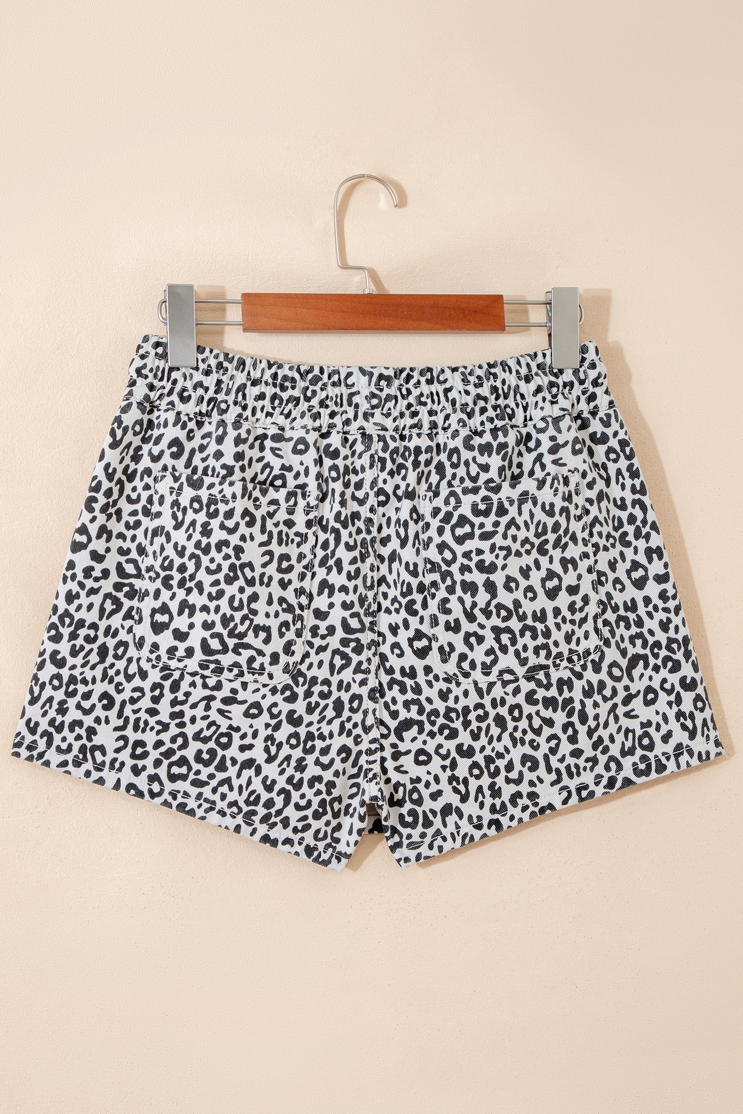 Denim Leopard Skort Women Size 4–16