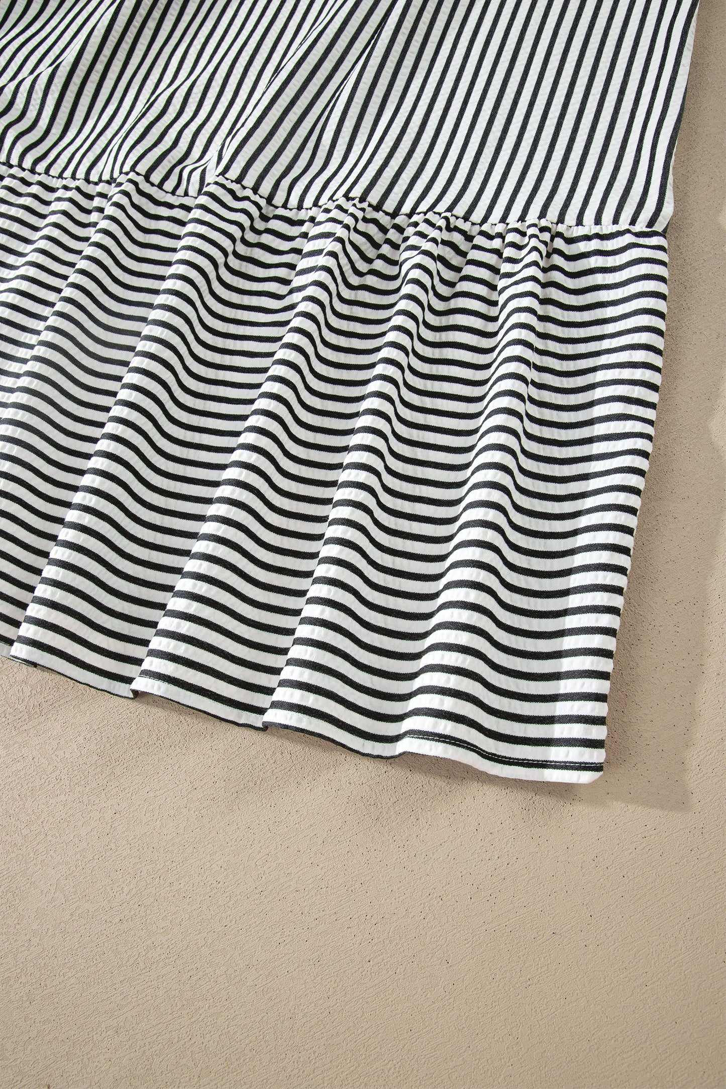 Plus Size Striped Maxi Dress Women 1X–4X