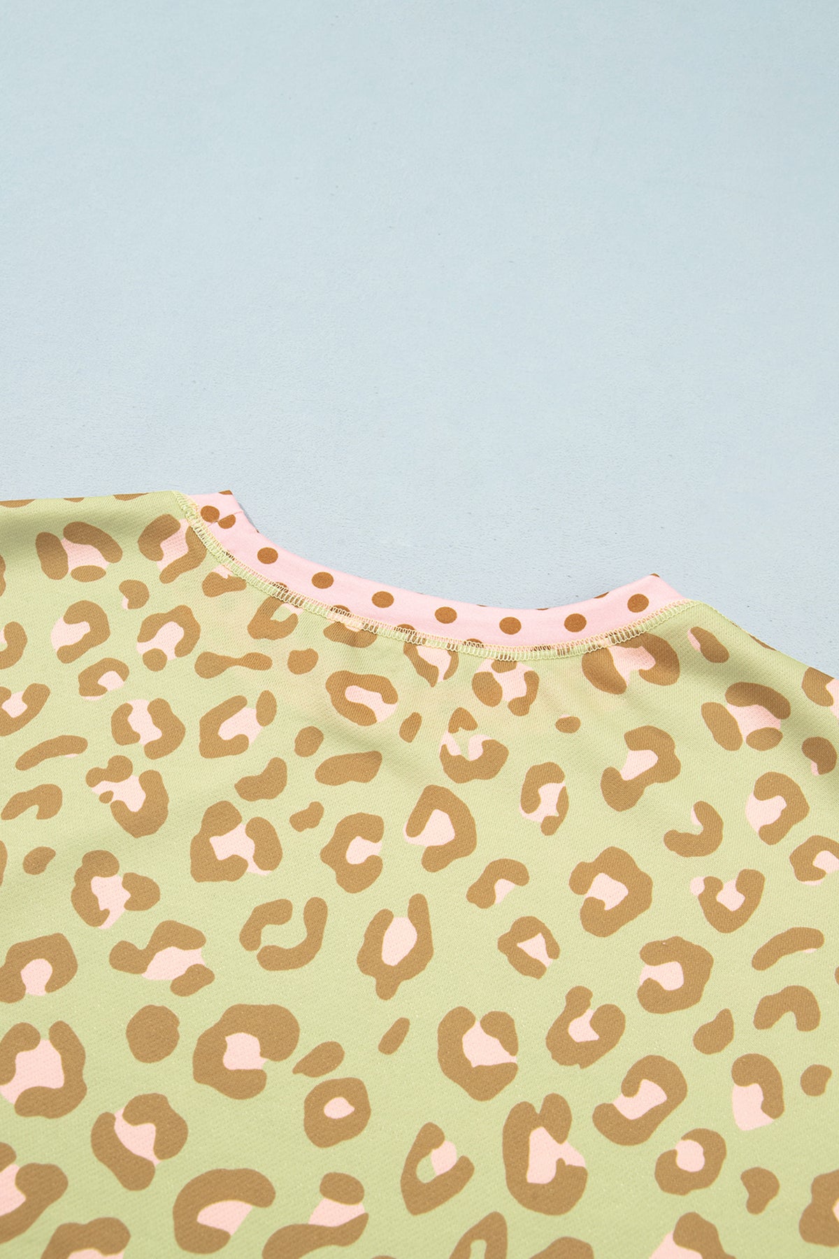 Leopard Print Long Sleeve Top S to XL
