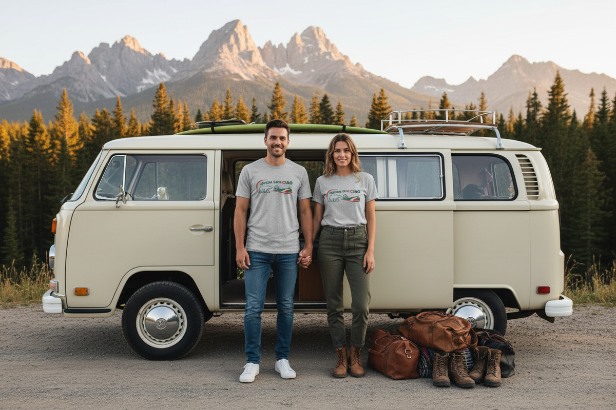 Canada Says Ciao couple on a Canadian road trip