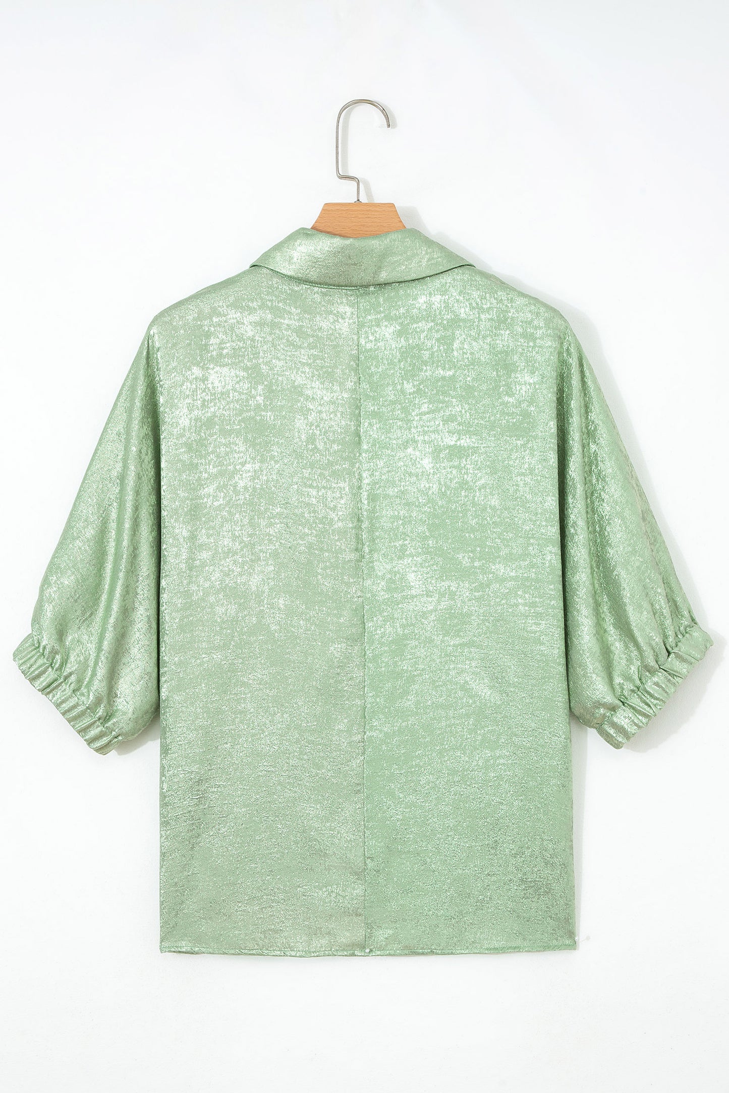 Shimmer Top V-Neck Collared Women S–XL