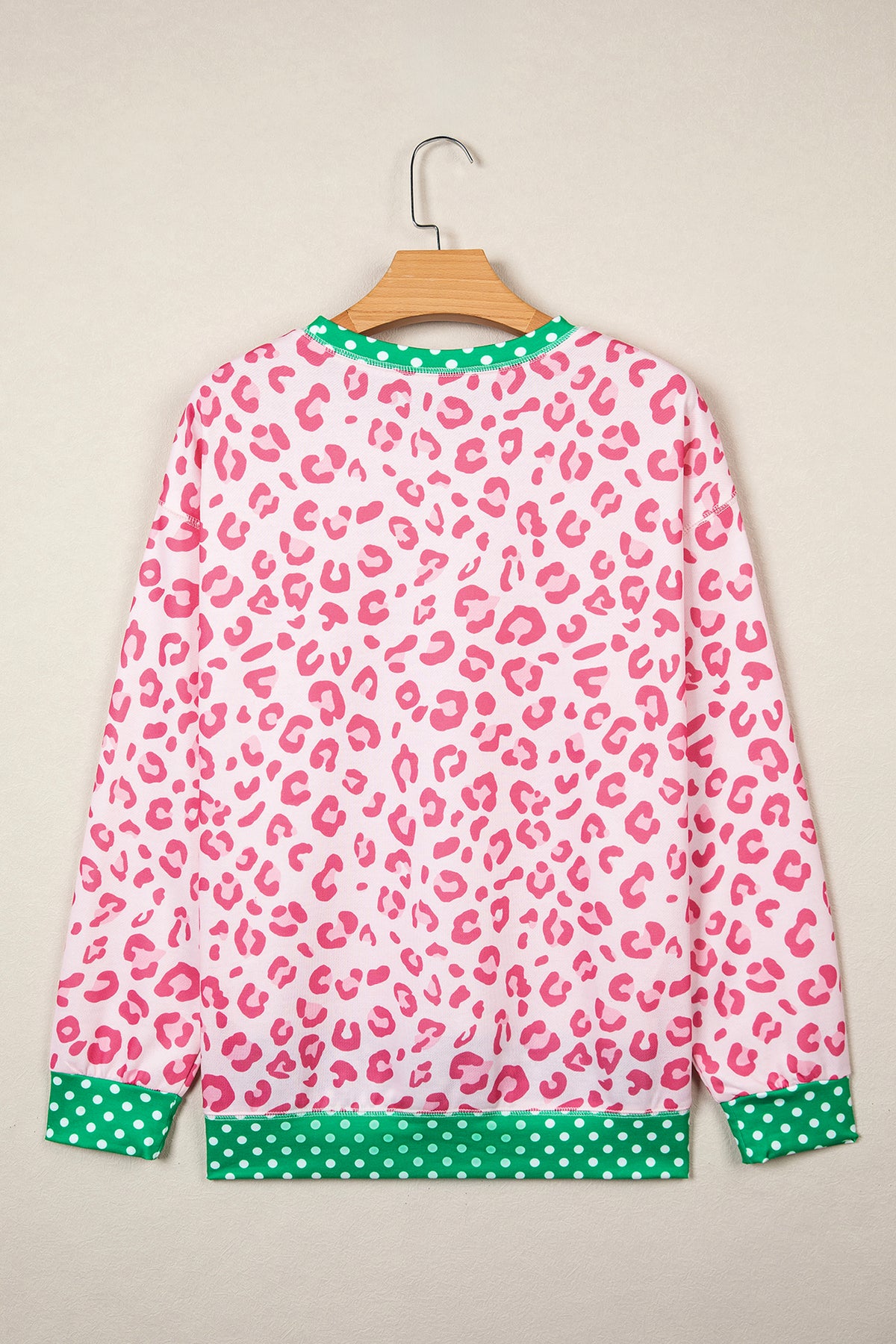 Leopard Print Long Sleeve Top S to XL