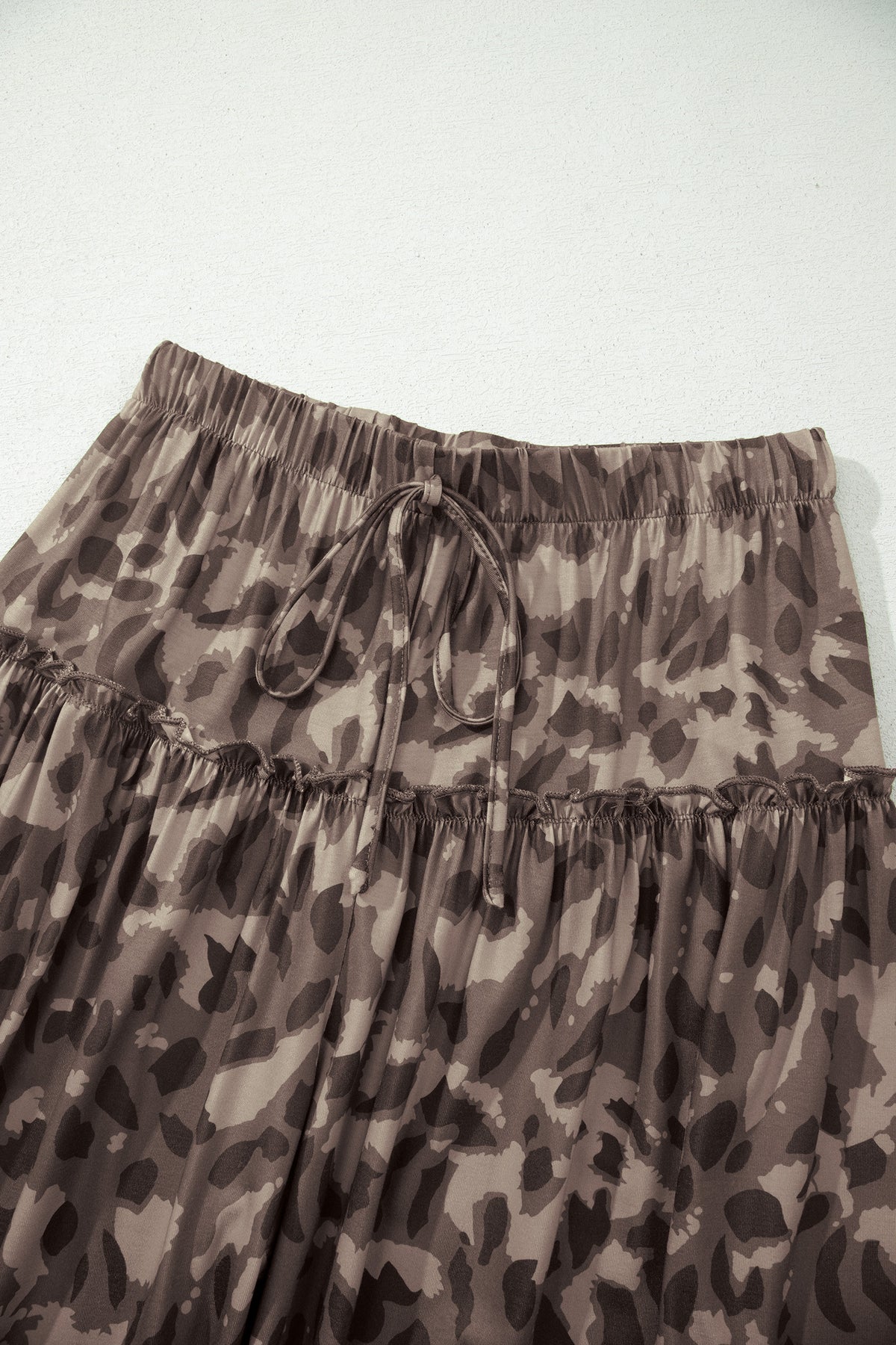 Womens Camo Print Wide Leg Pants S to XL