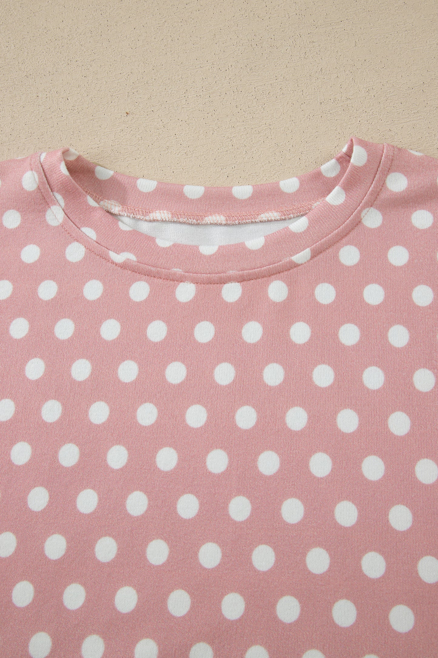 Polka Dot Print Short Set – Women S–2XL