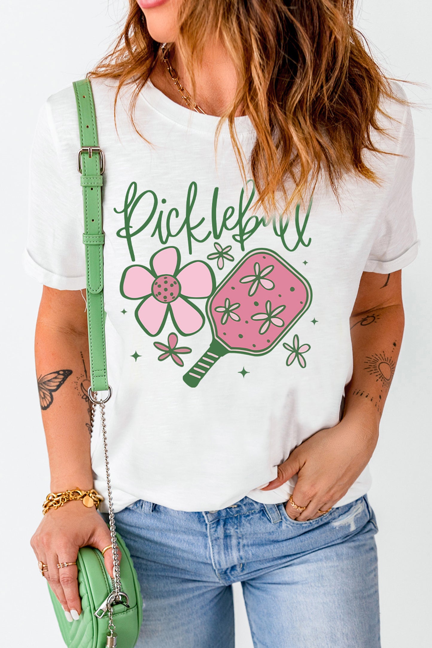 Pickleball Graphic Tee Women S–3XL