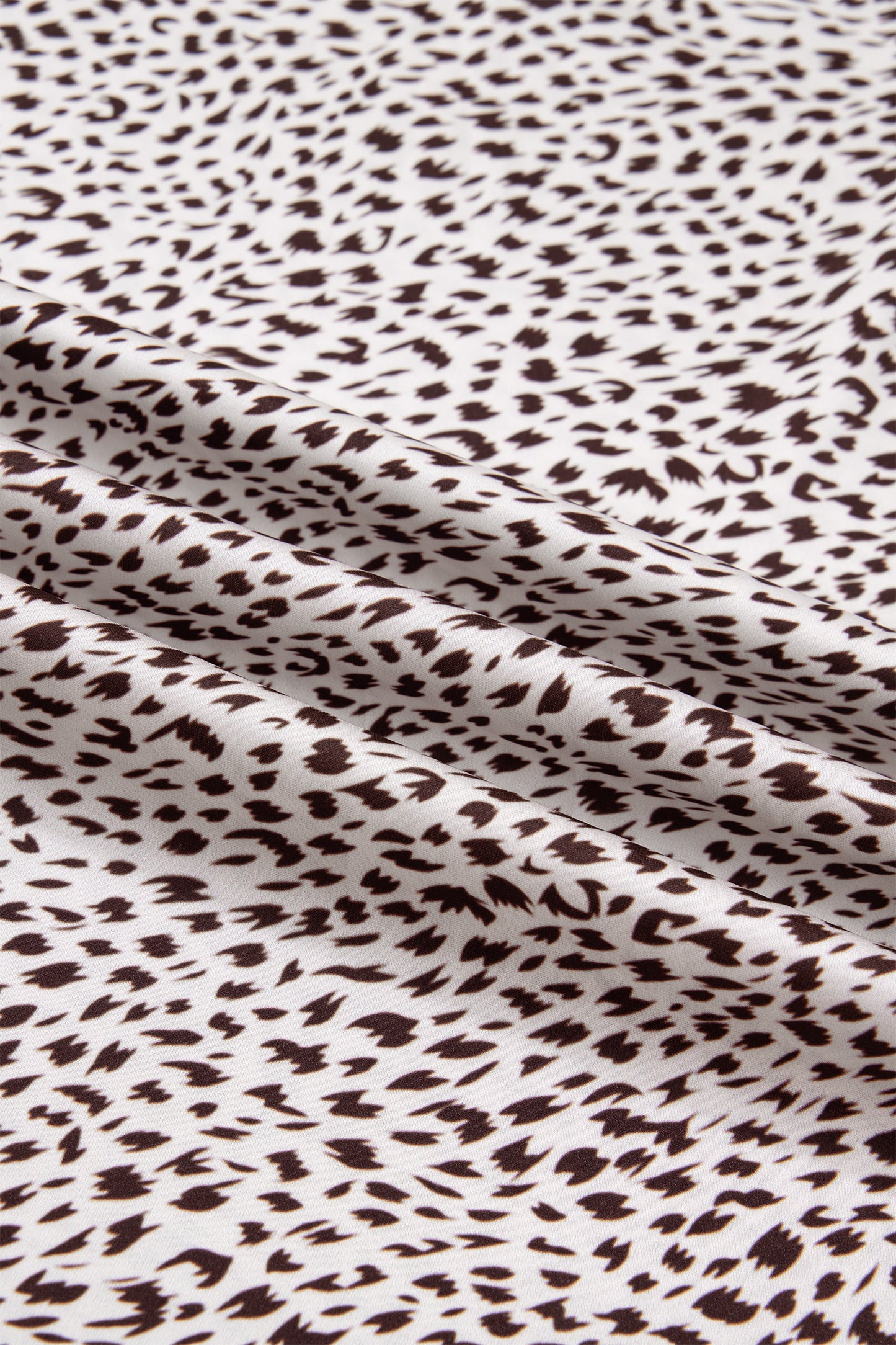 Womens Cheetah Print Maxi Skirt with Lace Trim and Slit S to XL