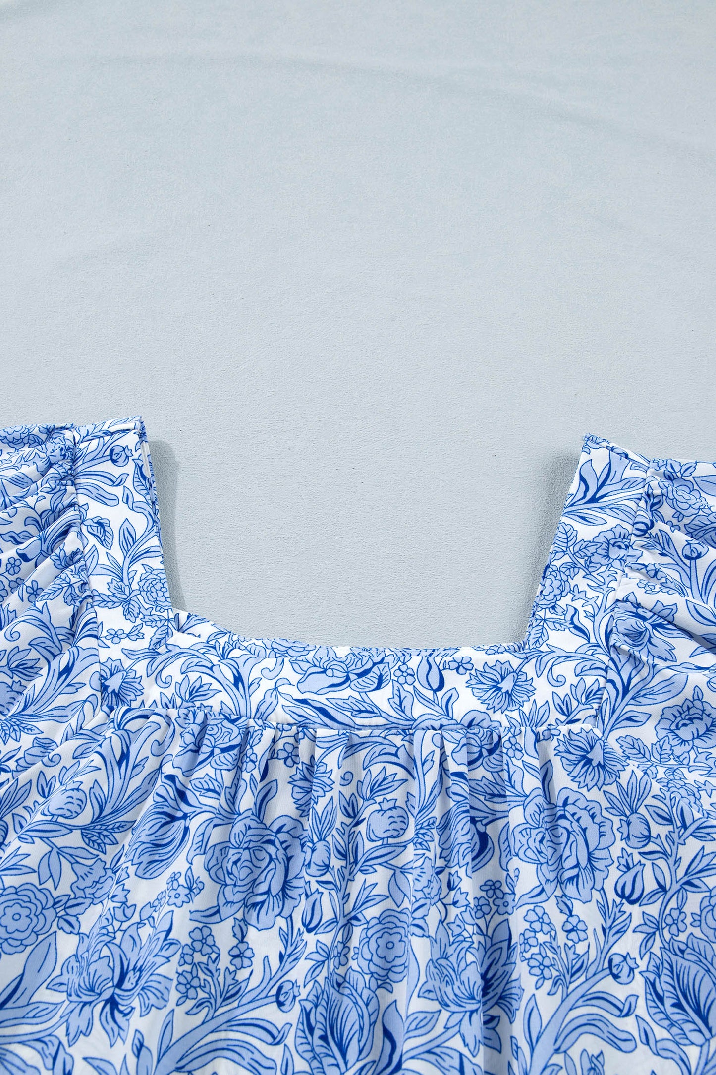 Floral Puff Sleeve Blouse Women S–XL