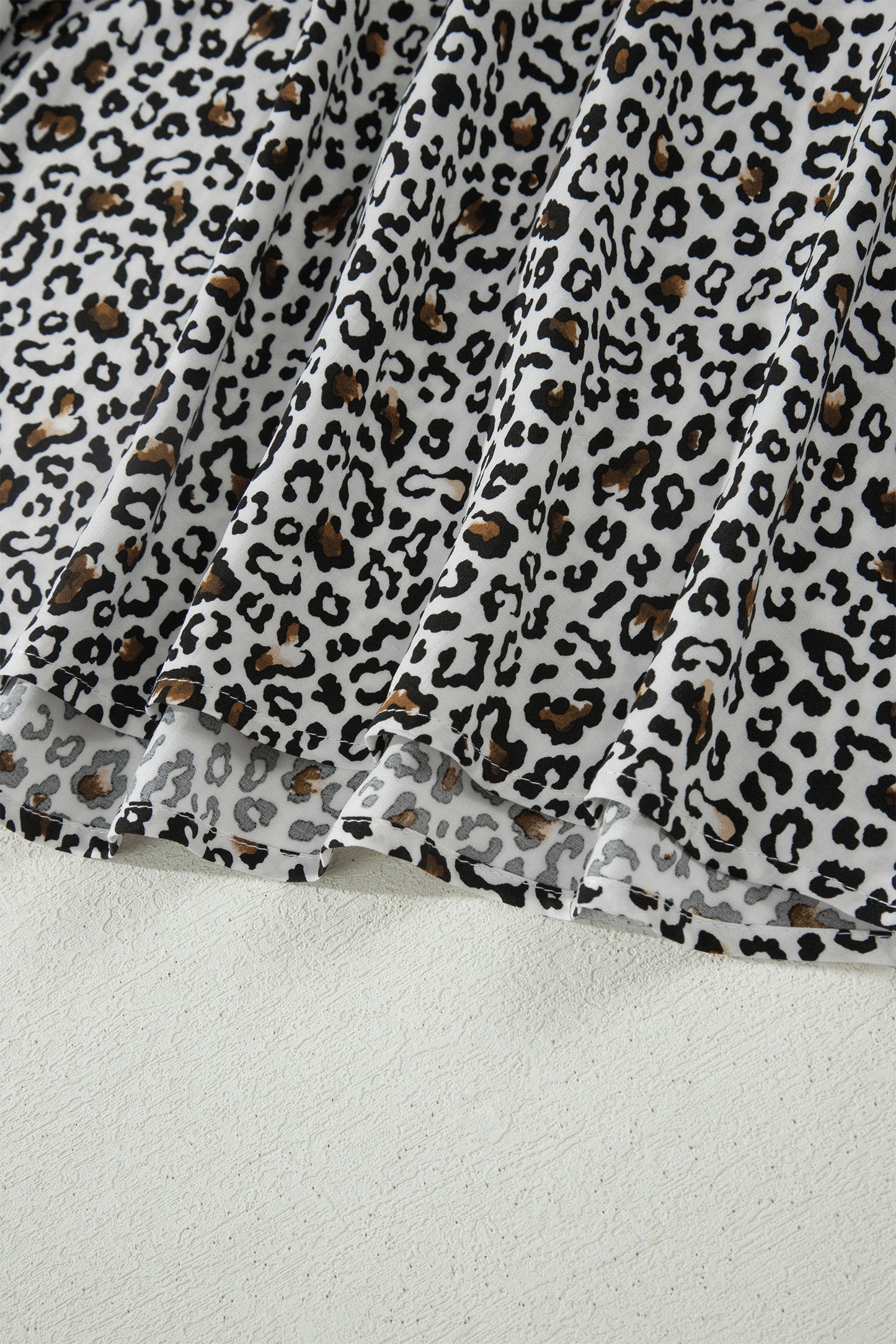 Leopard Print Maxi Dress Sleeveless Cinched Waist Women S–XL