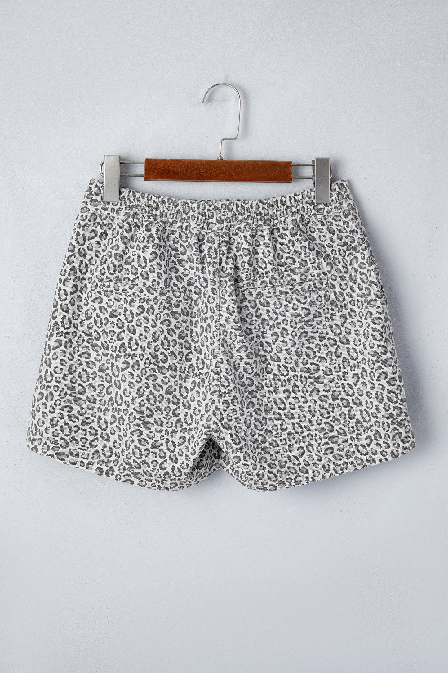 Leopard Print Denim Skort Women Size 4–16