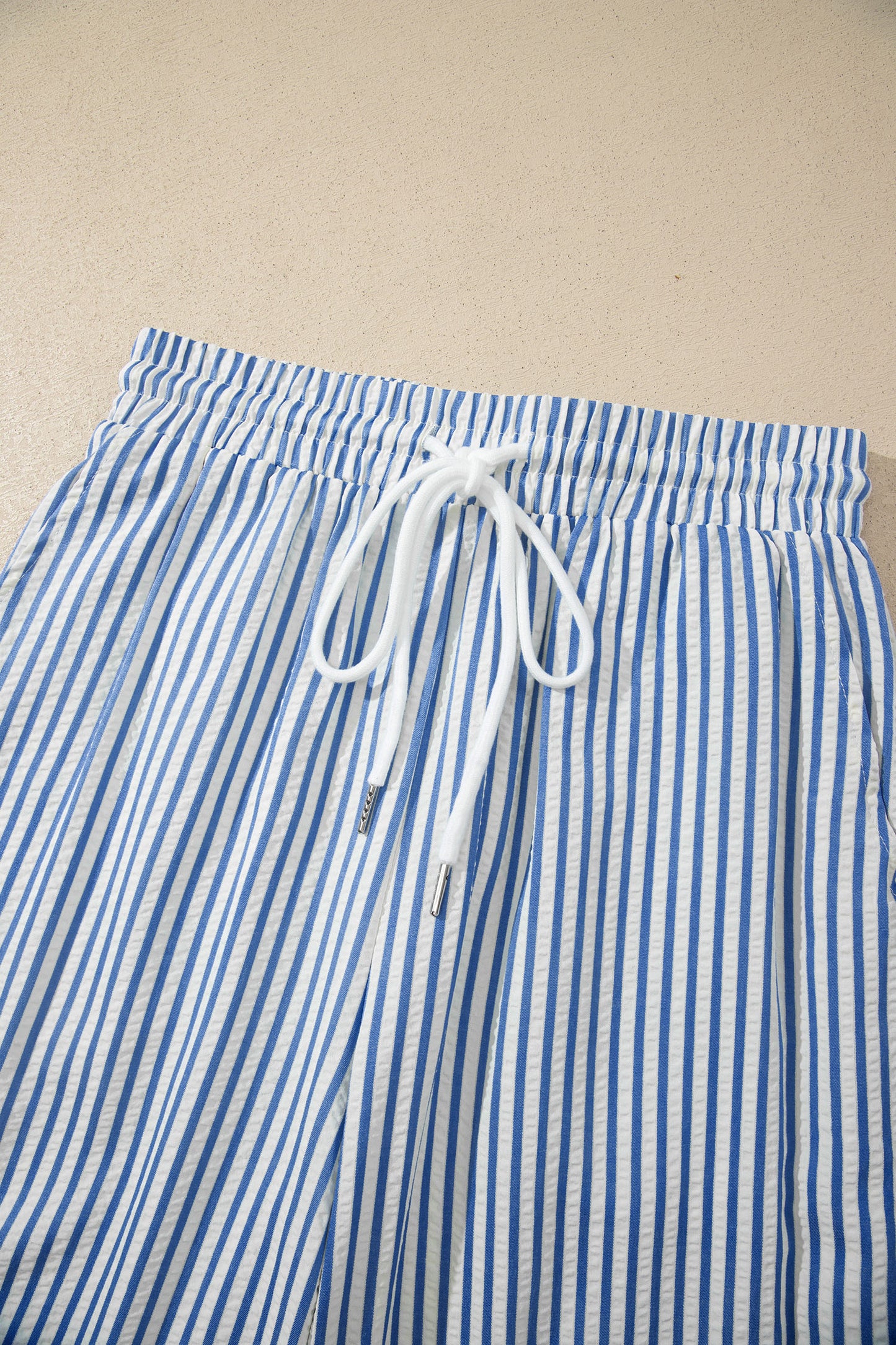 Women's Blue Stripe Casual Pants S to XL