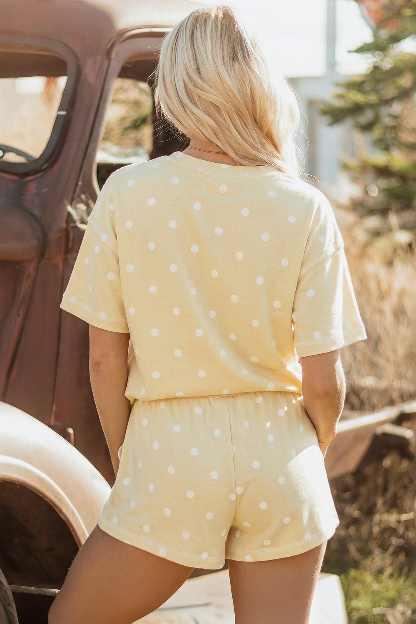 Polka Dot Short Set Women S–XL