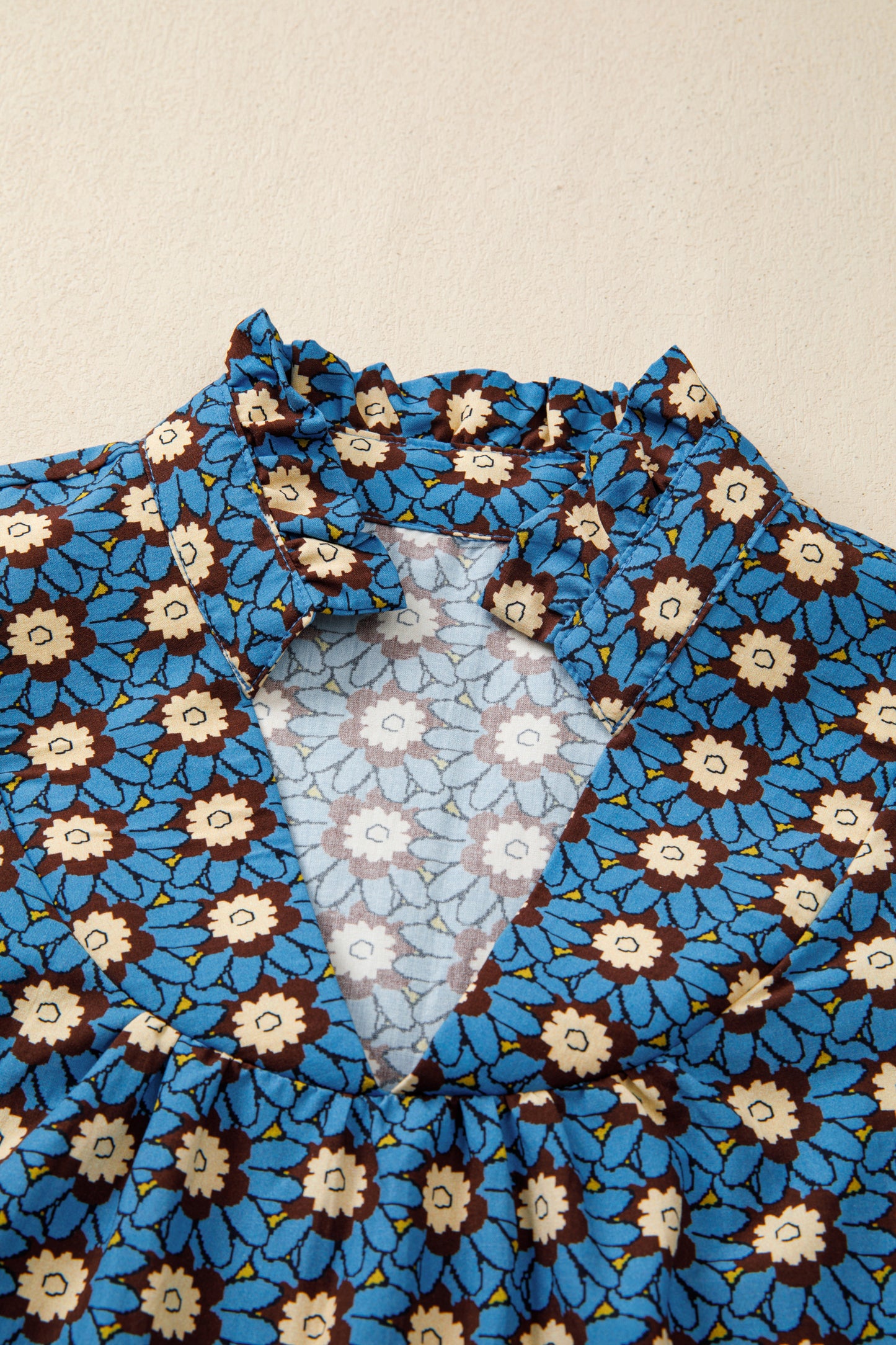 Floral Puff Sleeve Blouse Women S–XL
