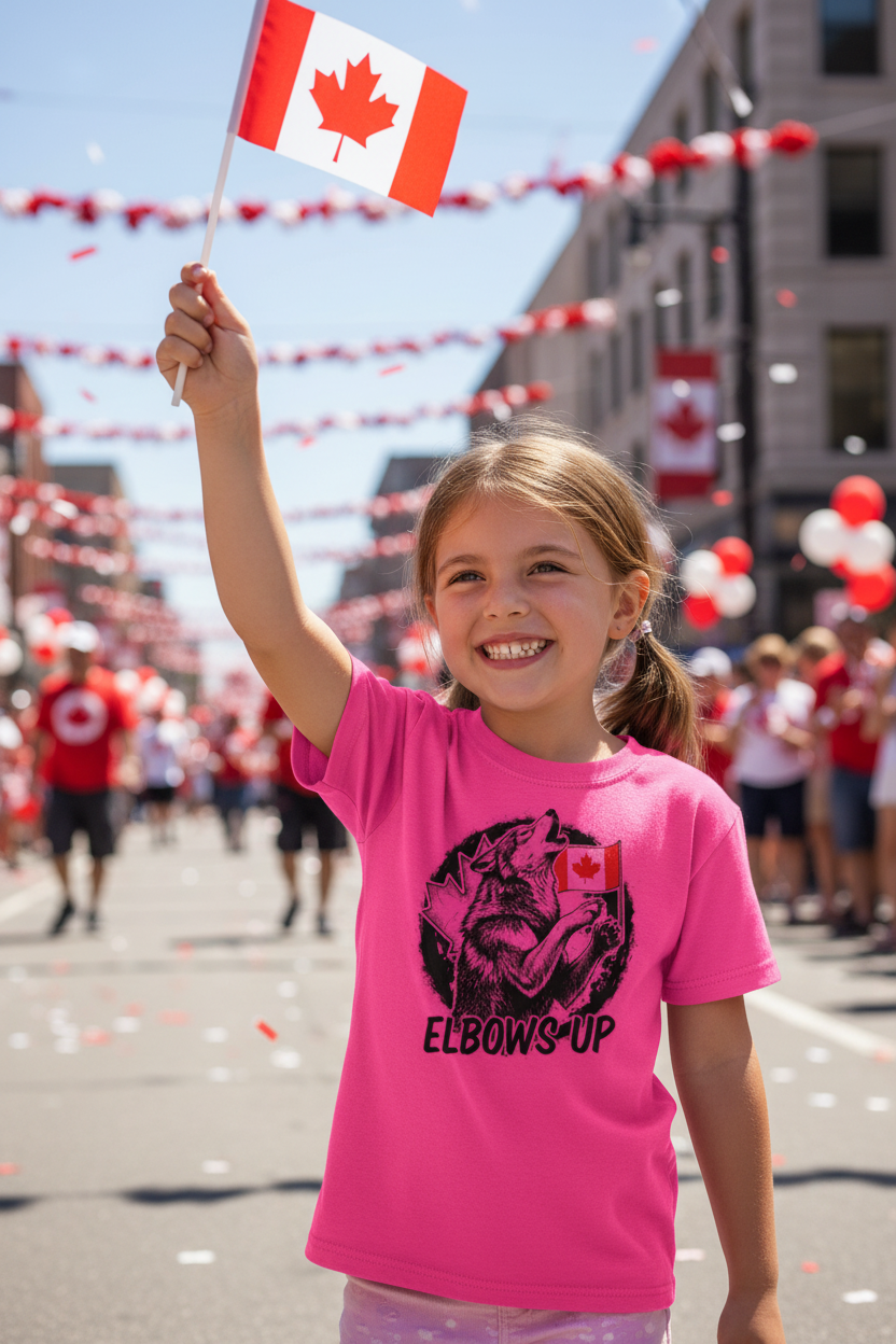 Hot Pink Tee Girl