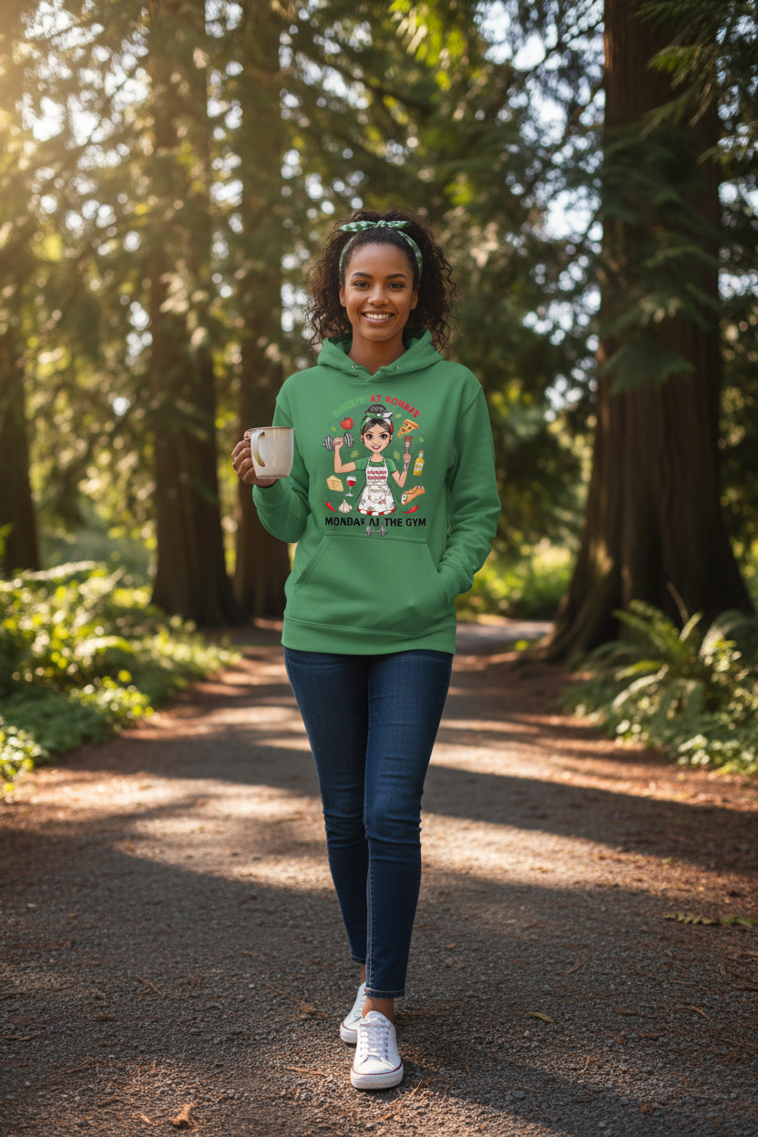 Irish Green Hoodie Woman Stanley Park