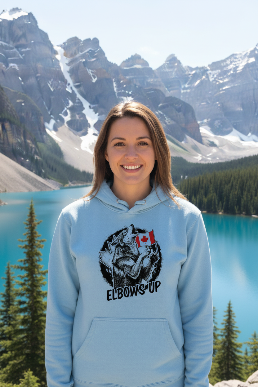 Light Blue Hoodie - Woman