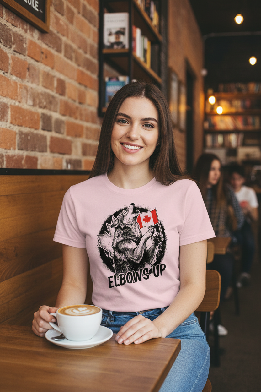 Pink Woman Coffee Shop