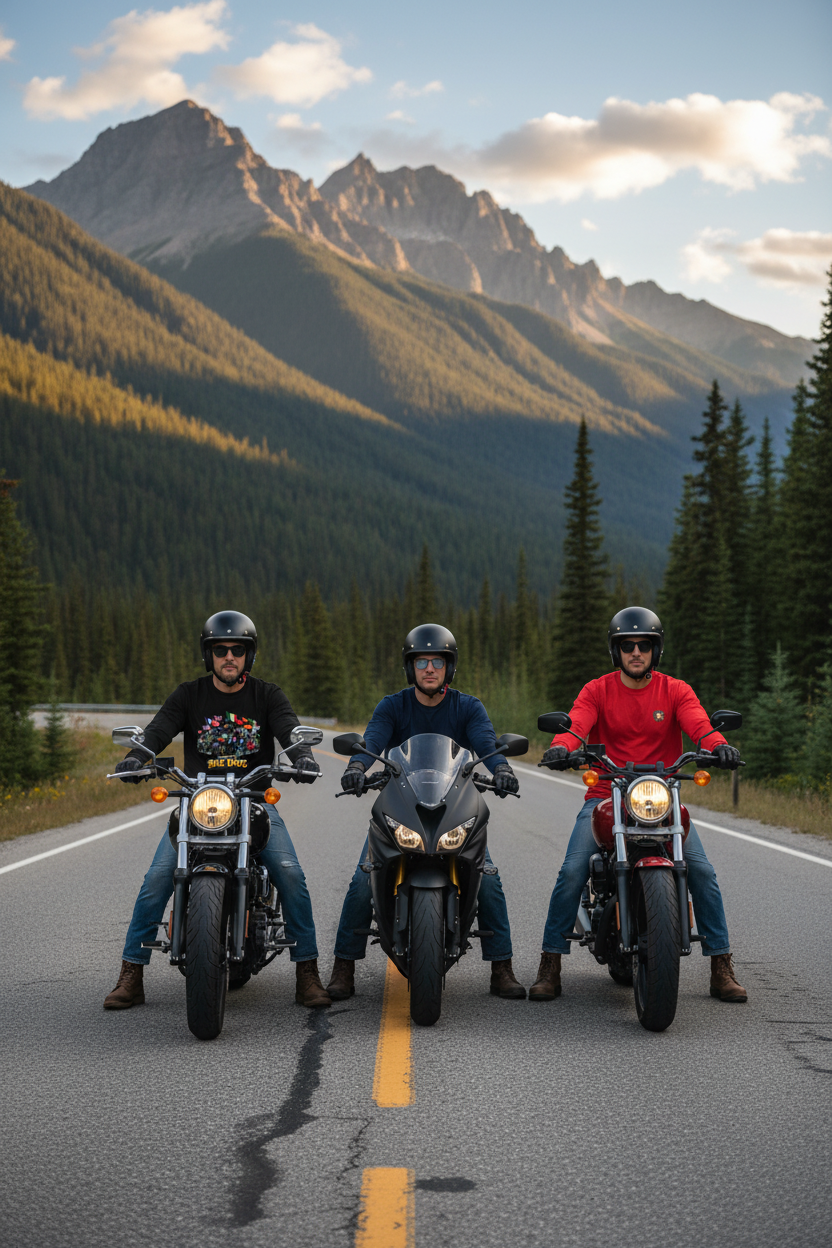 Three Riders BC Mountain